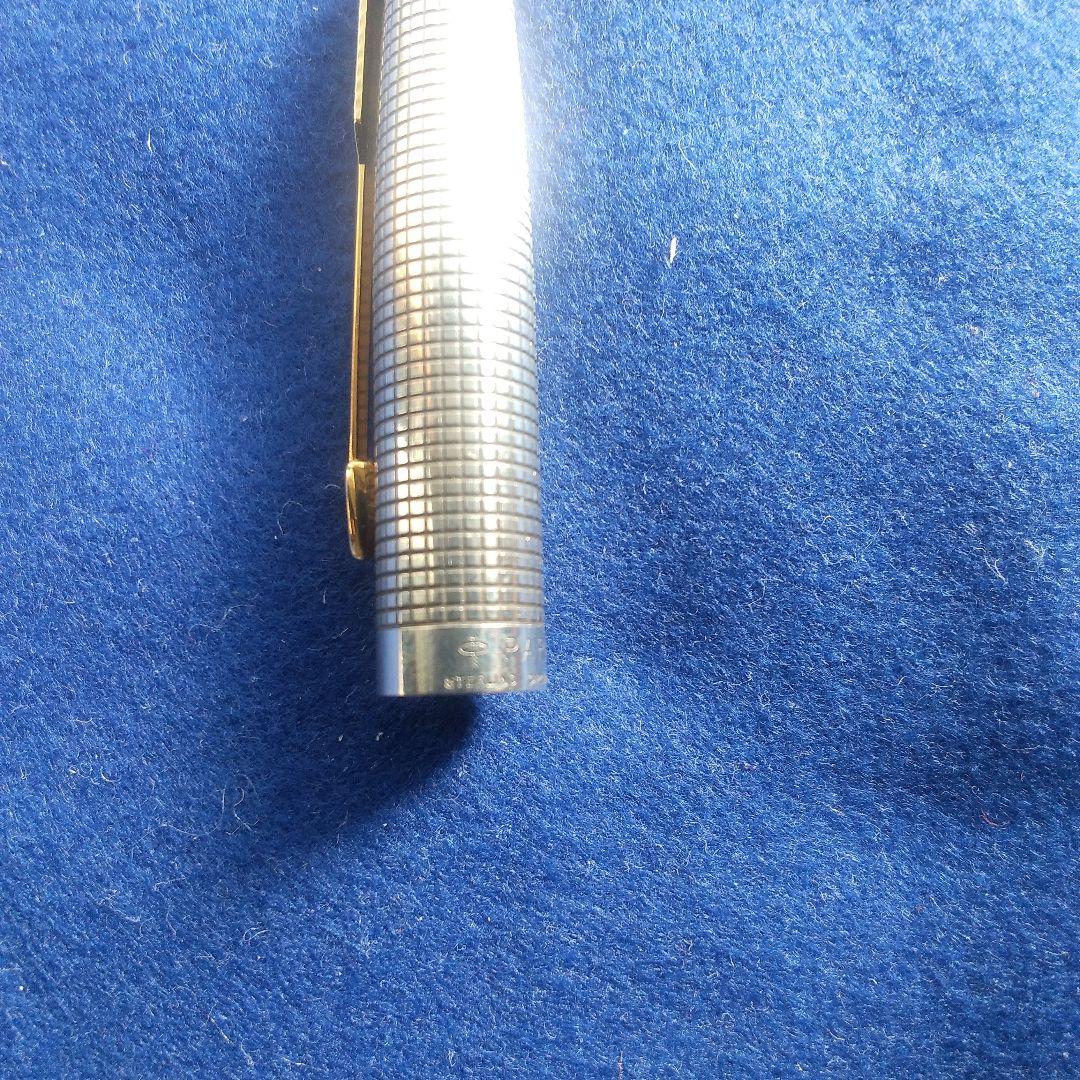 美品 パ-カ 75 スタイリング刻印 あります 銀無垢14Kペン先