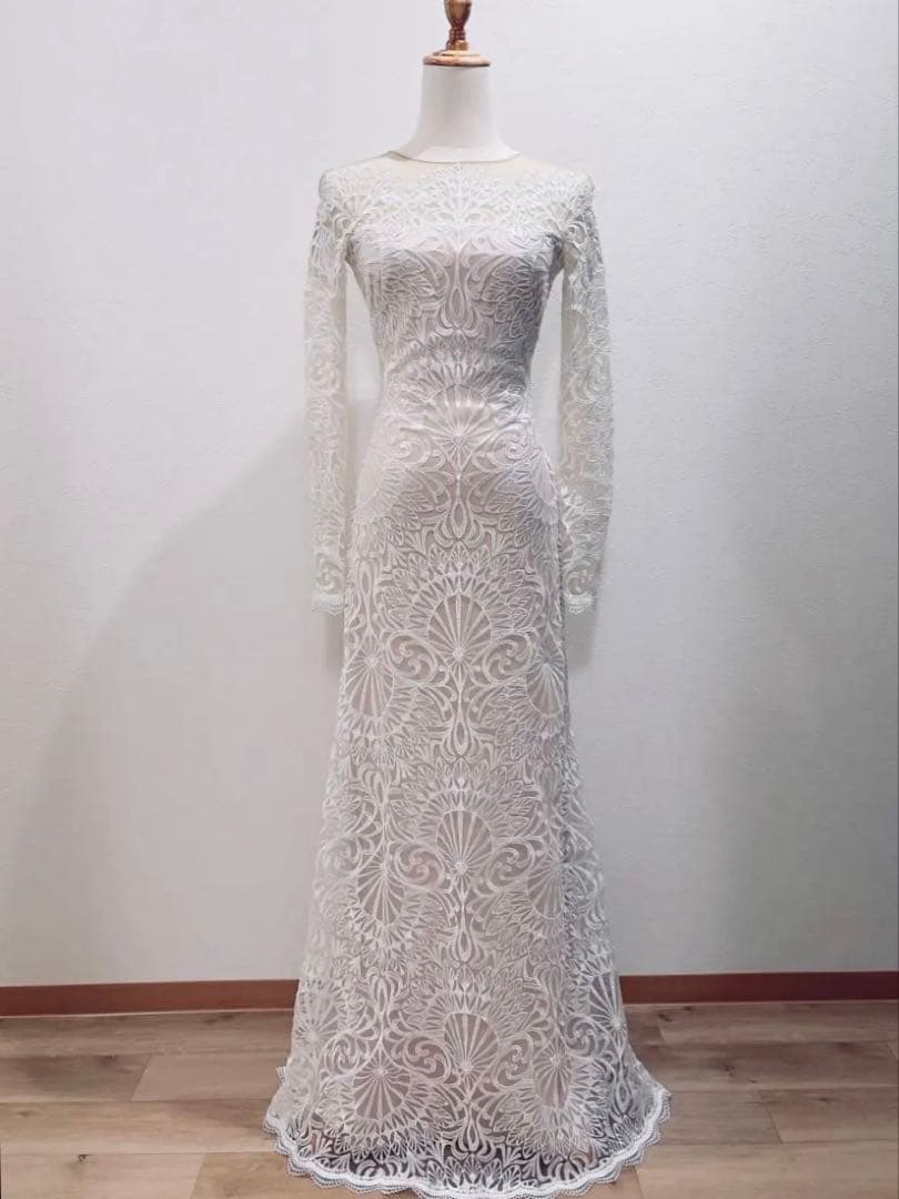 TADASHI SHOJI タダシショージ ブライダル レースロングドレス