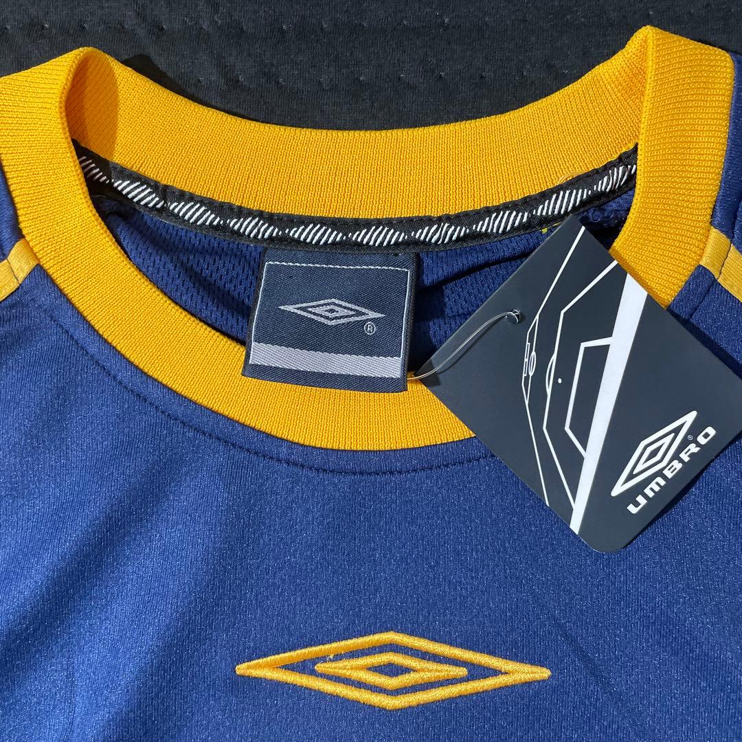 タグ付き新品未使用品　90s UMBRO ゲームシャツ　サッカーユニフォーム　L