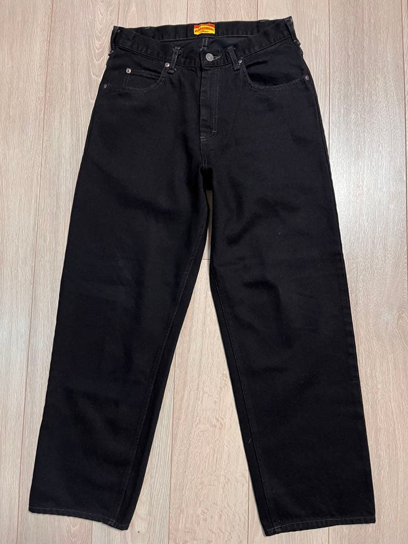 SUNDAYS BEST ブラックデニム W32 BLACK ONE WASH