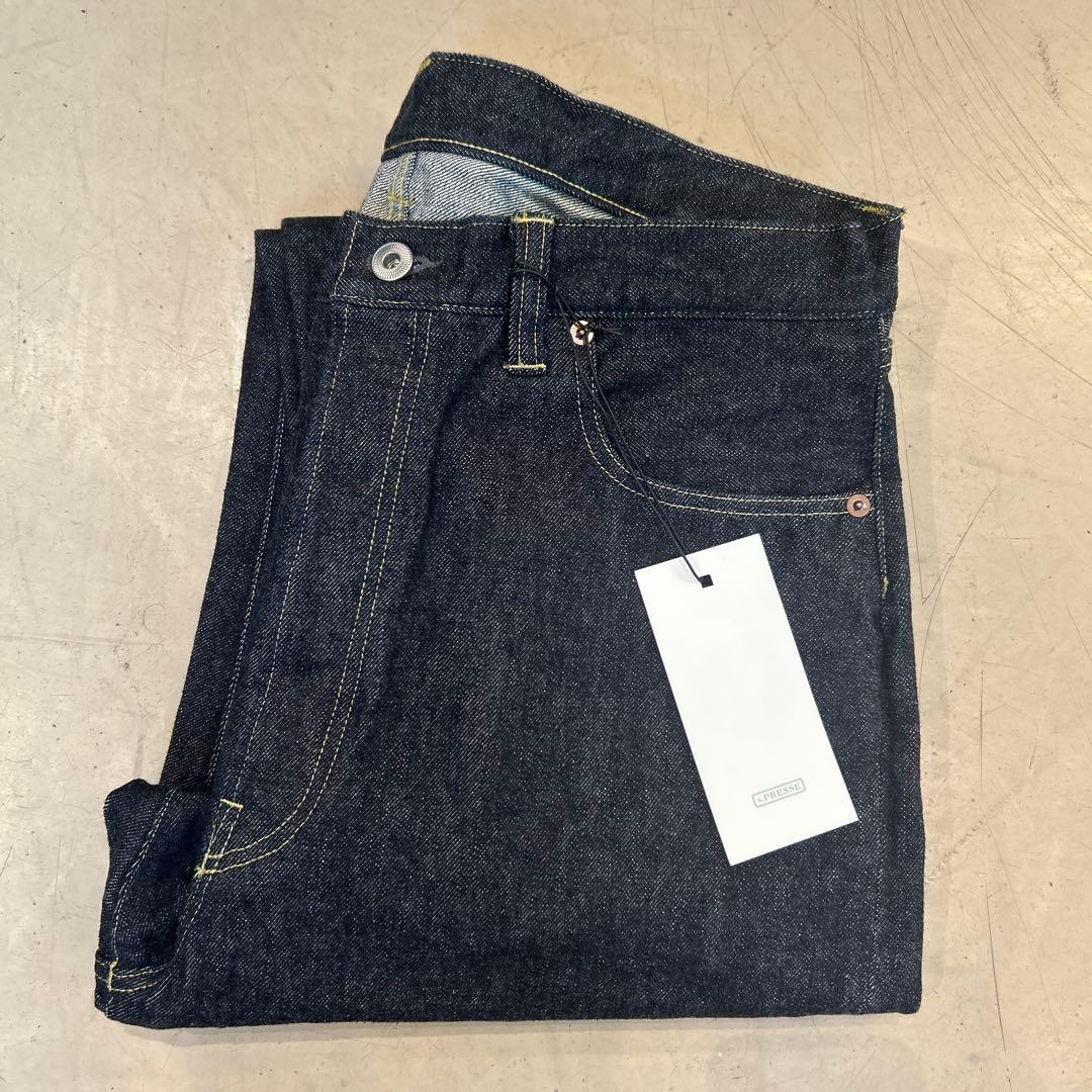 アプレッセ A.PRESSE Washed Denim Wide Pants