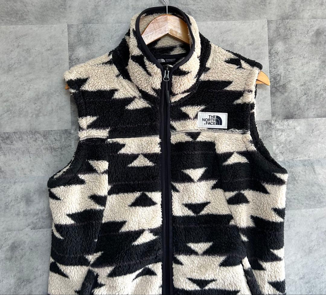 NORTH FACE ノースフェイス　キャンプシャー　ボアベスト　L フルジップ