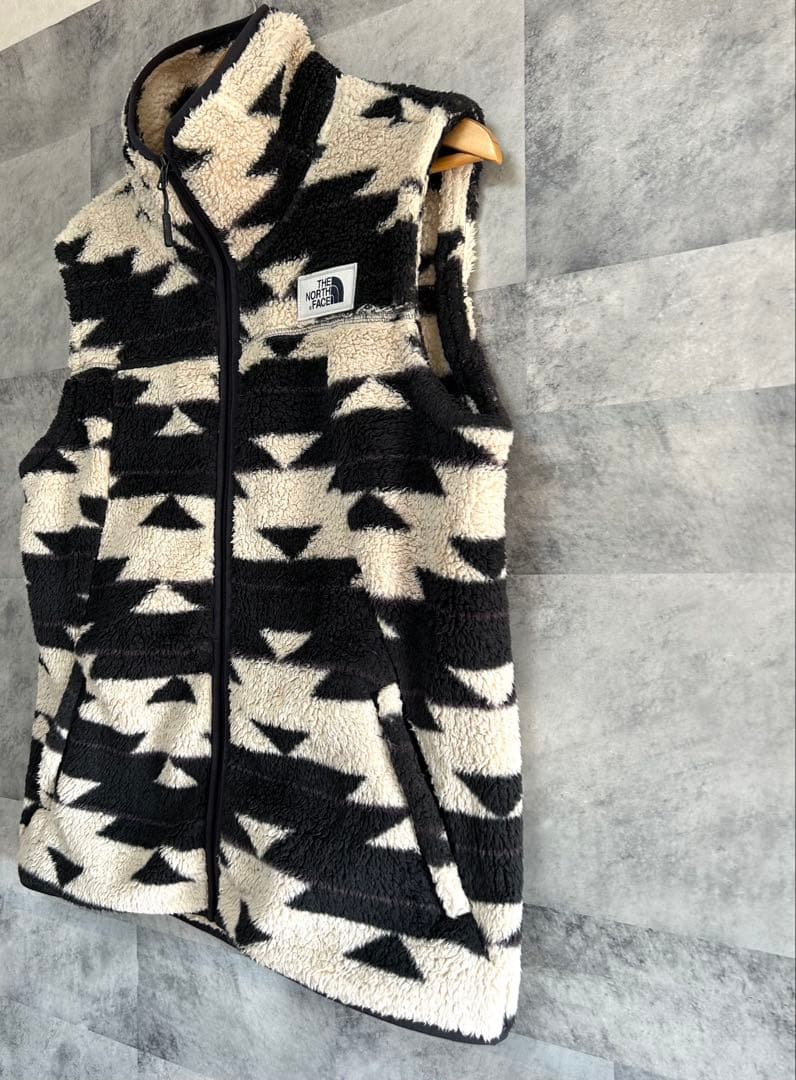 NORTH FACE ノースフェイス　キャンプシャー　ボアベスト　L フルジップ