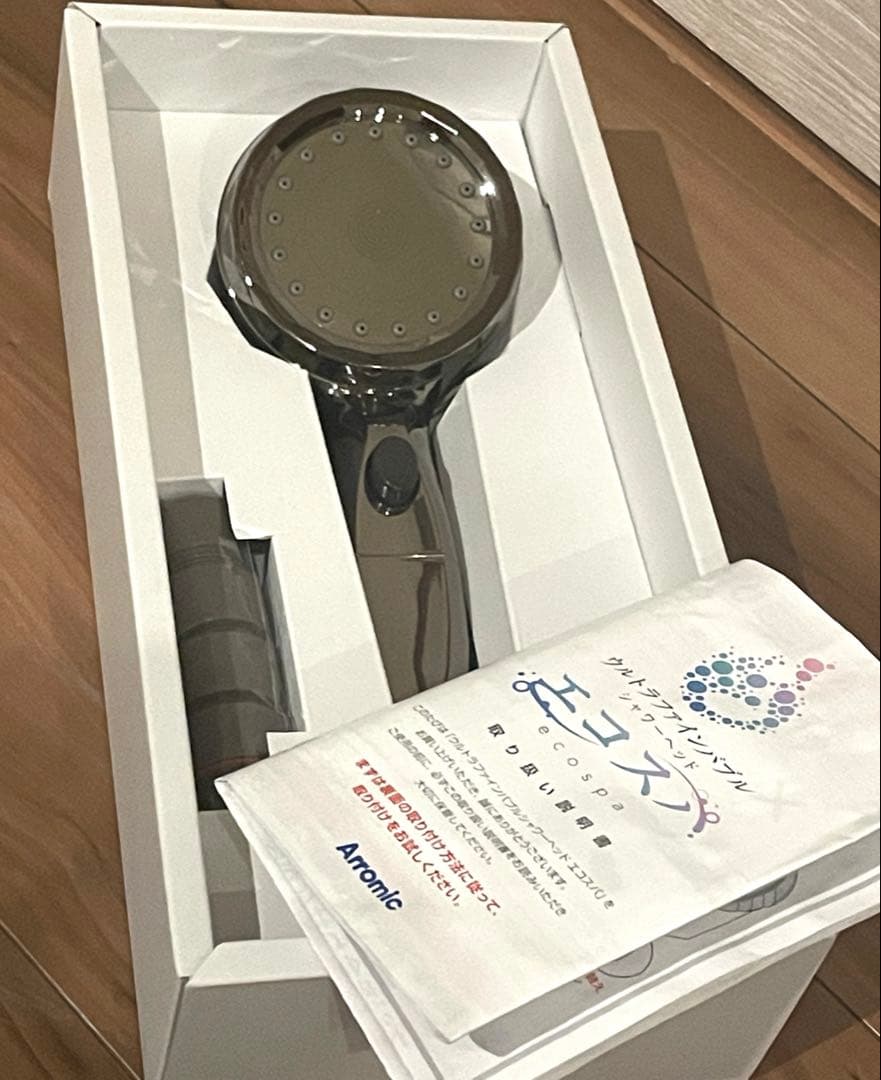アラミックウルトラファインバブルシャワーヘッドエコスパ