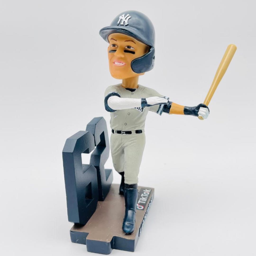 【美品】62本塁打記念 ヤンキース　アーロン・ジャッジ　ボブルヘッド　球場配布