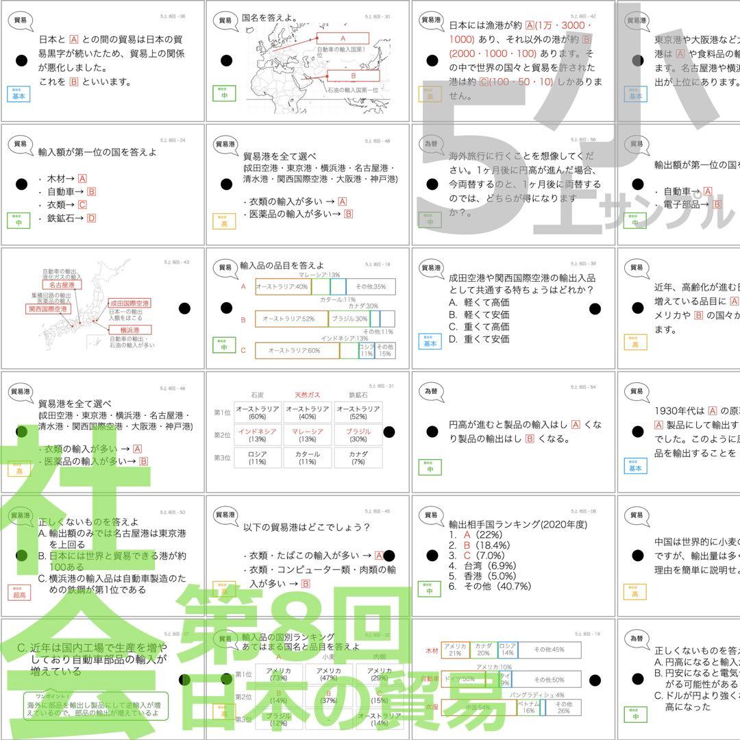 らら【5年上 社会・理科1-9回】 予習シリーズ 組み分け対策