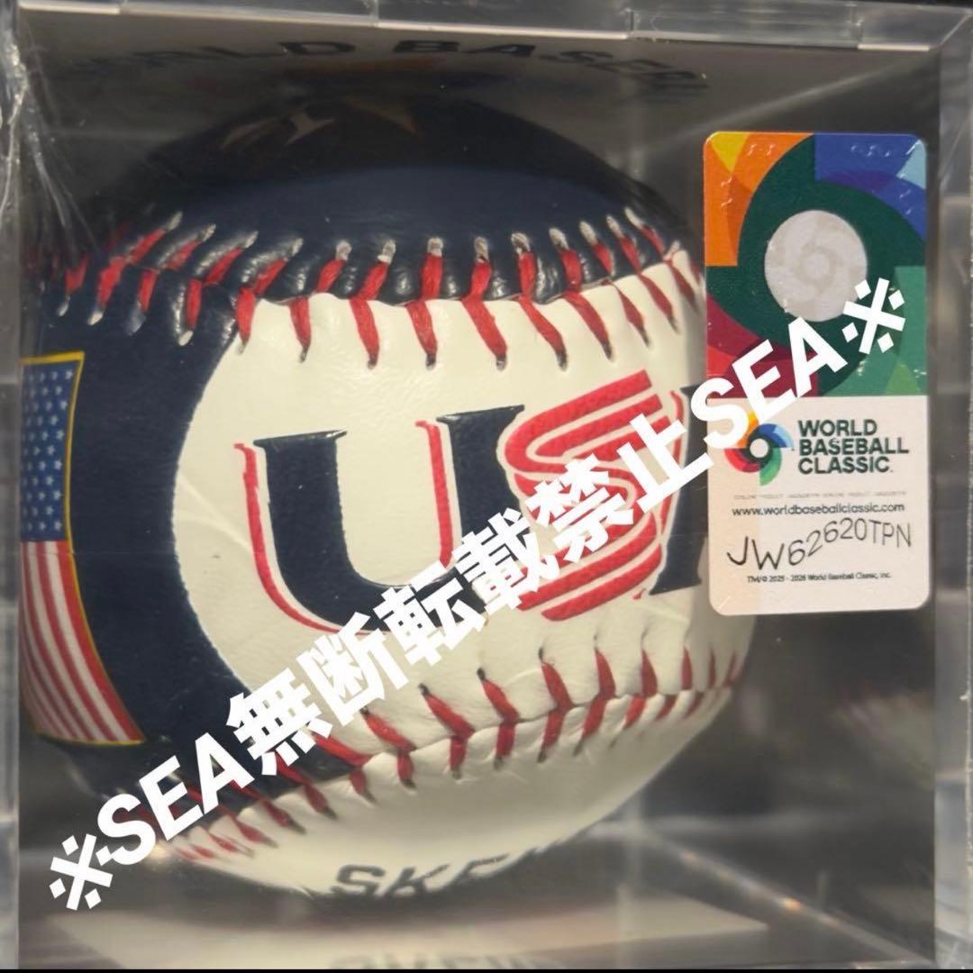 超激レア　WBC アメリカ代表 カルローリー　記念ボール　（即完売）