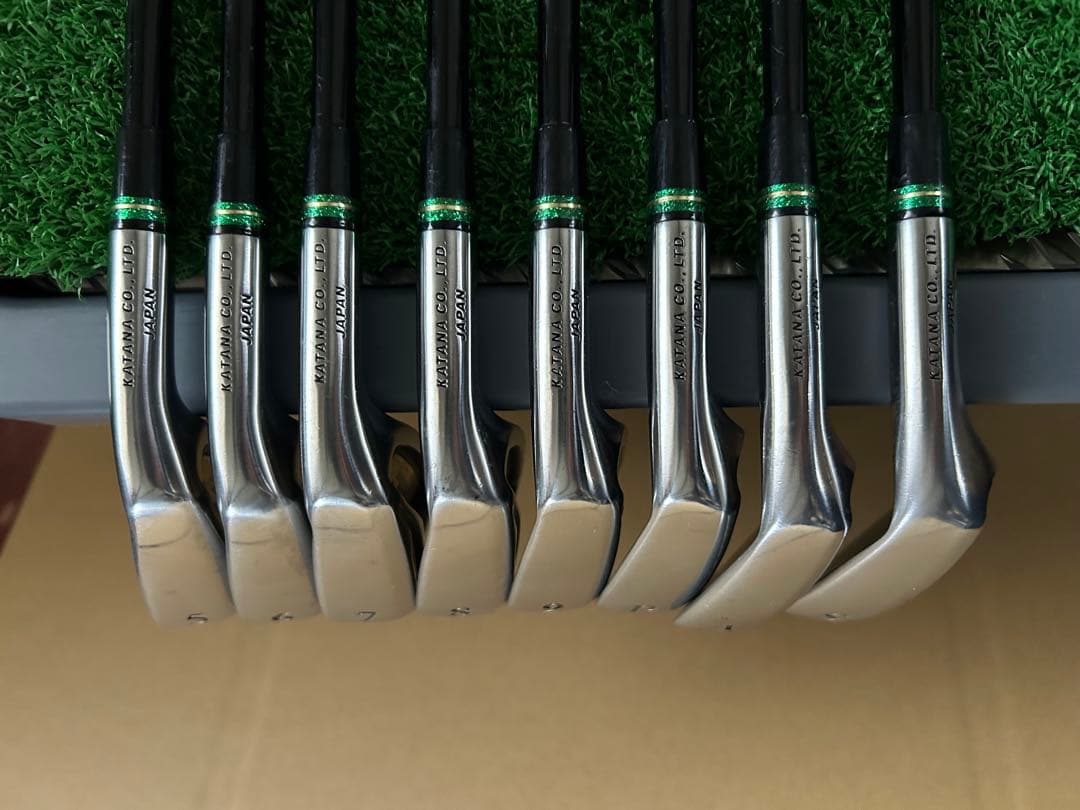 KATANA GOLF SWORD izu MAX-230 アイアン8本セット