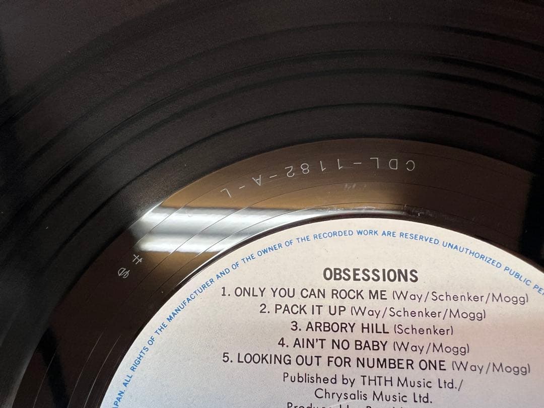 UFO Obsessions 1978 LP 洋楽OBI WWS-81069