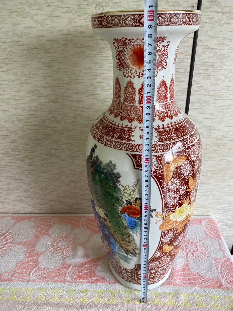 壺　花瓶　置物　景徳鎮　中国花瓶　骨董