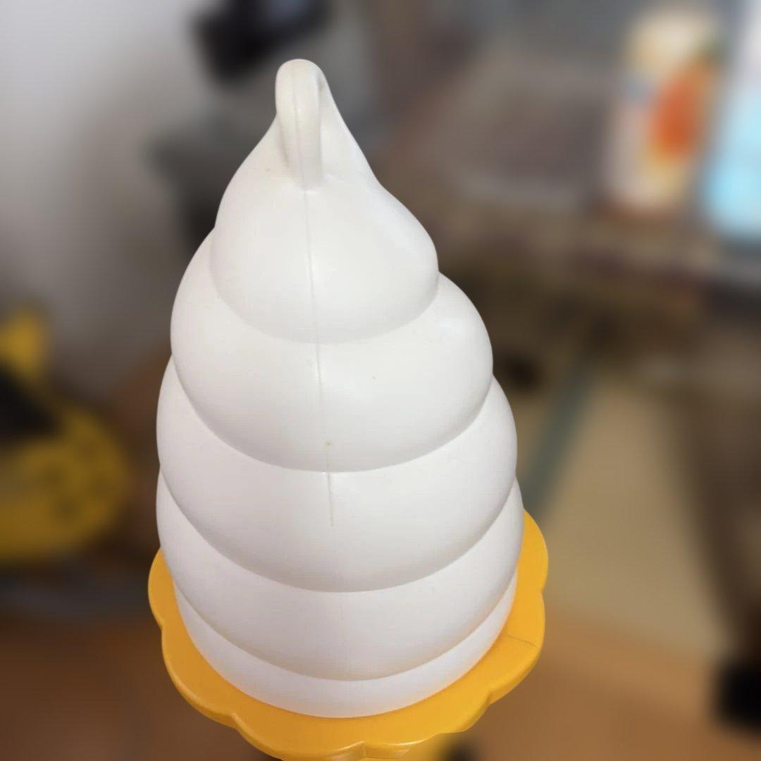 美品　スジャータ TOMI ソフトクリーム看板 ライト点灯　照明あんどん 非売品