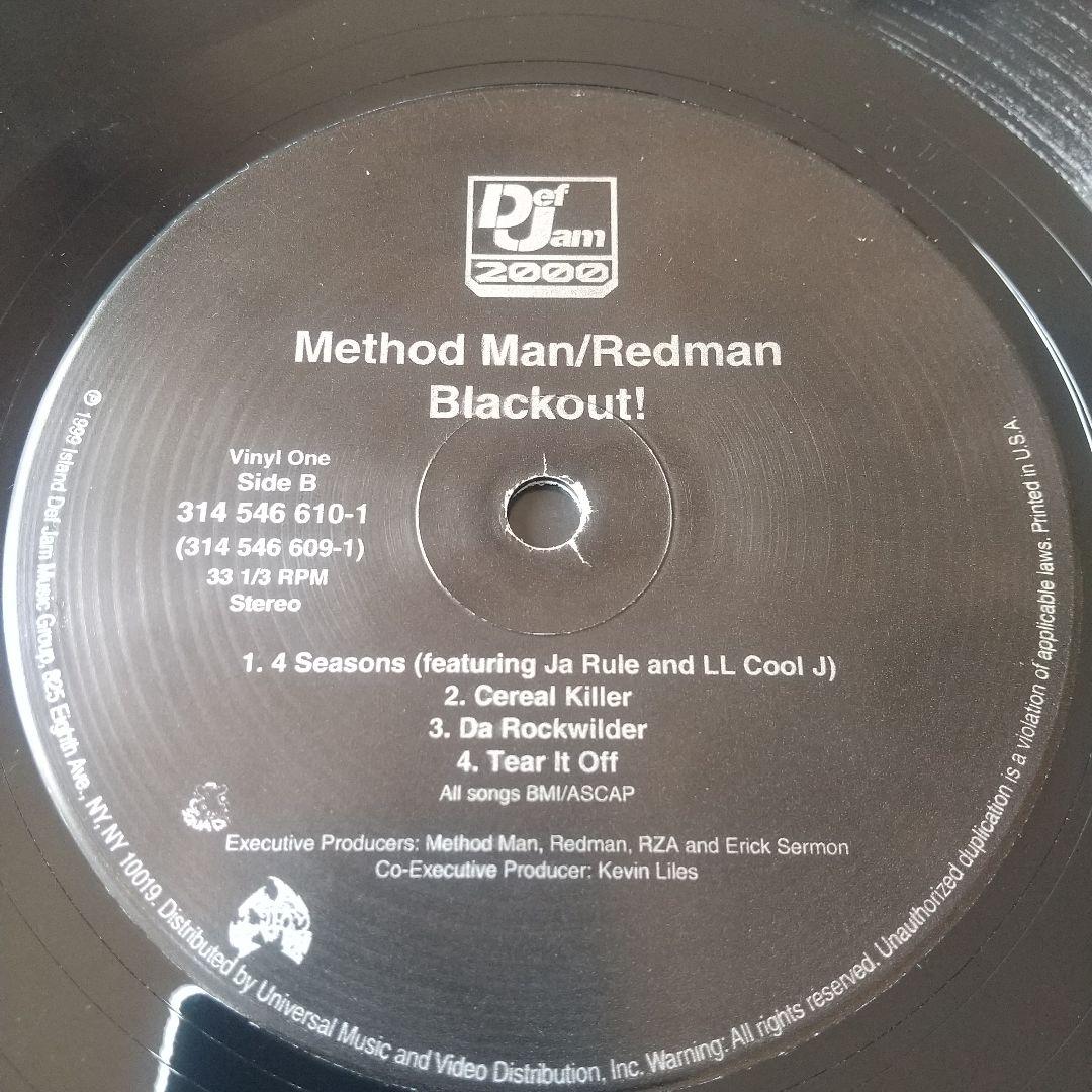 Method Man & Redman Blackout! 2LP レコード
