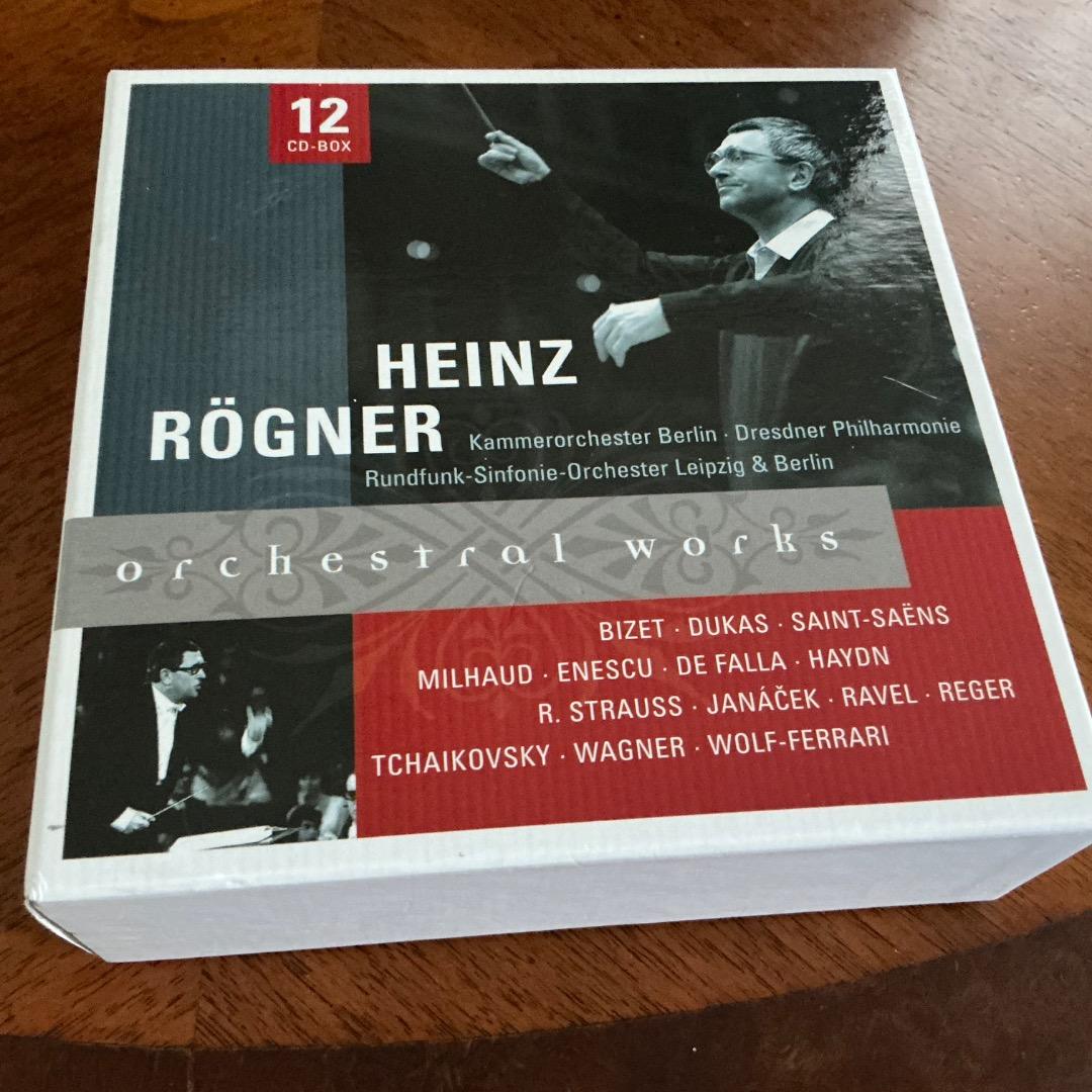 HEINZ RÖGNER 12CD ハインツ・レーグナー オーケストラ作品集