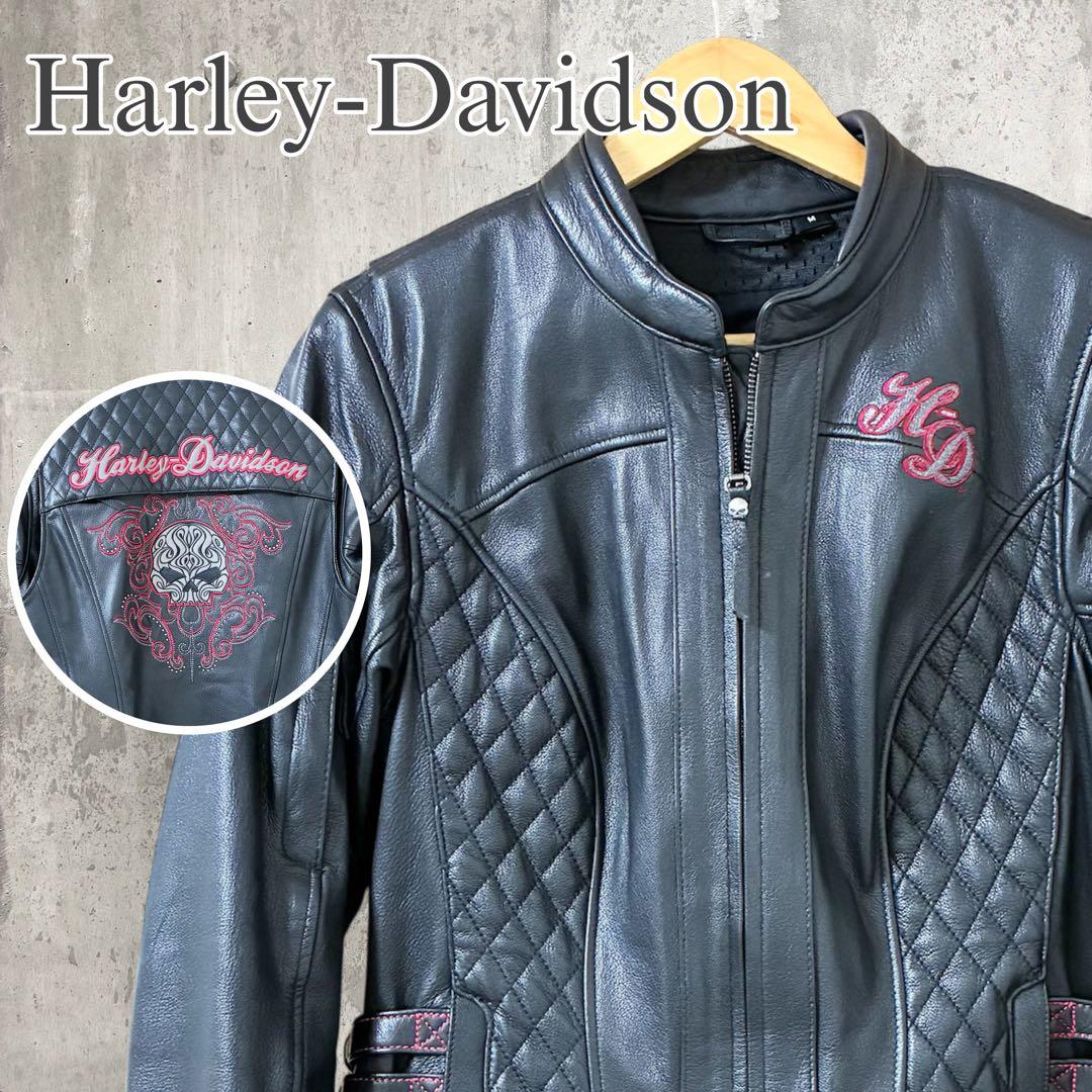 【美品】Harley-Davidson レザージャケット シングル ライダース