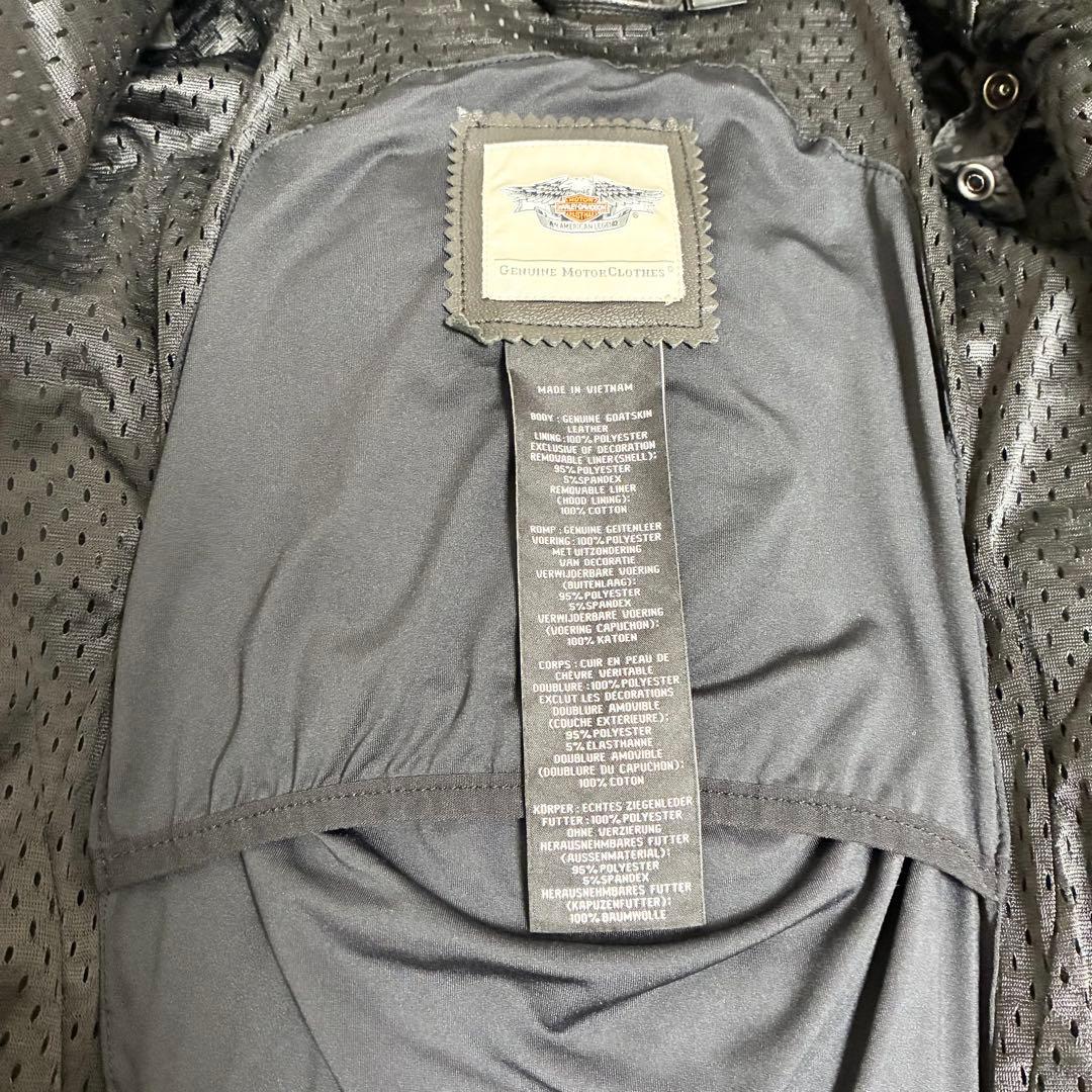 【美品】Harley-Davidson レザージャケット シングル ライダース