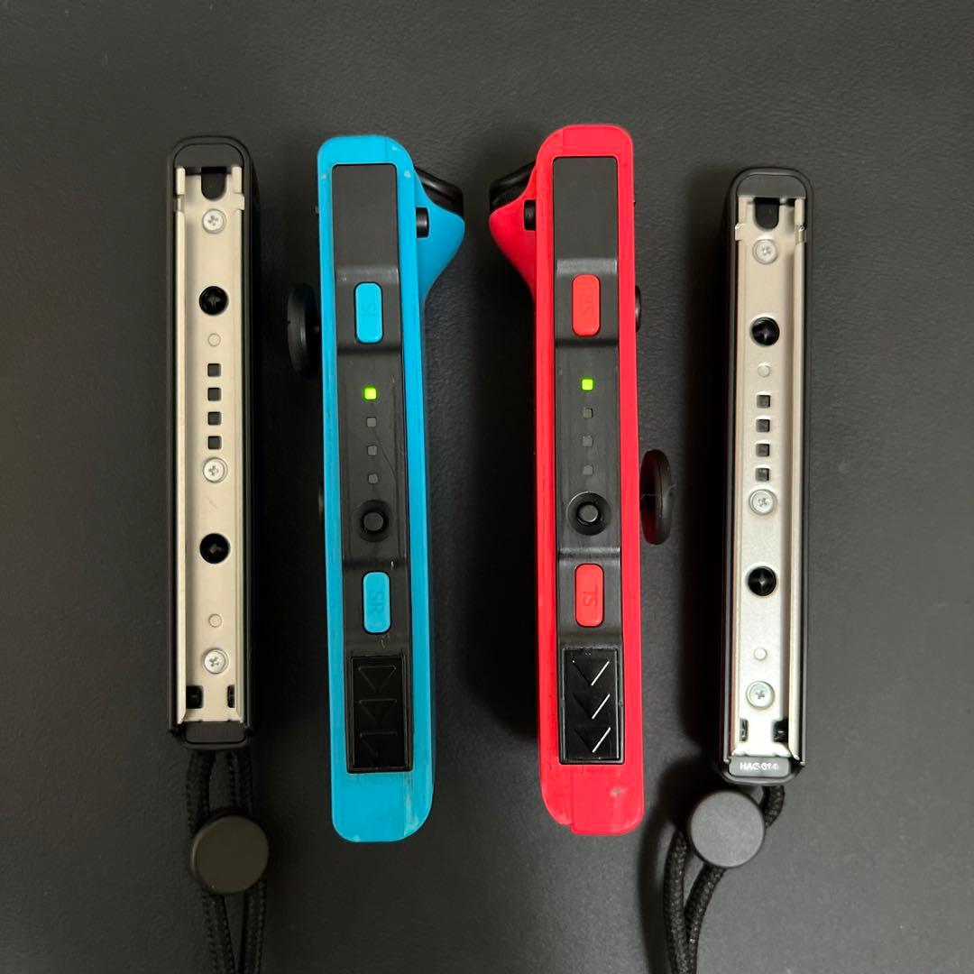 【新品スティック交換済/美品/バッテリー強化モデル】Switch ブルー/レッド