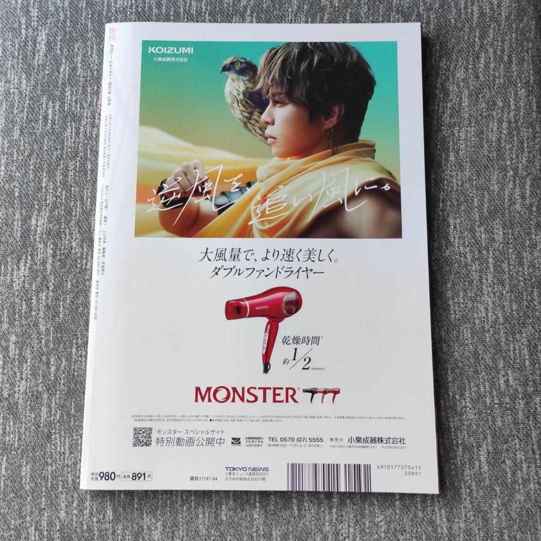 B.L.T 2021.4 与田祐希　当選カードオマケ付き
