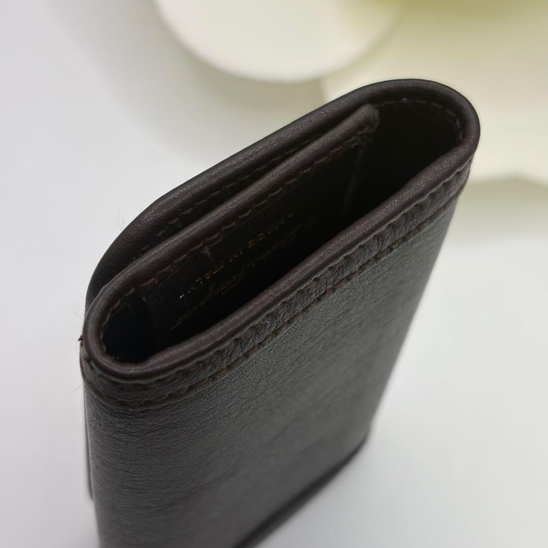 未使用！Salvatore Ferragamo☆ダークブラウン6連キーケース