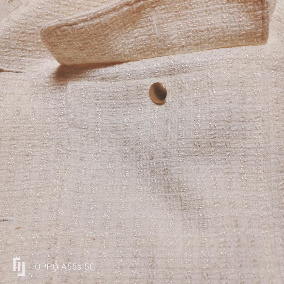 美品金ボタンサマーツイードジャケット