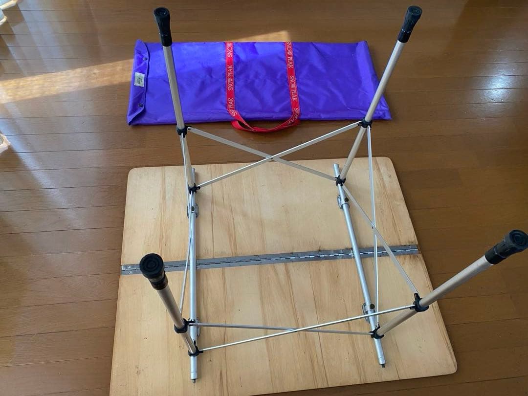 【希少】スノーピーク アジャスタブル フォールディングテーブル　廃盤モデル