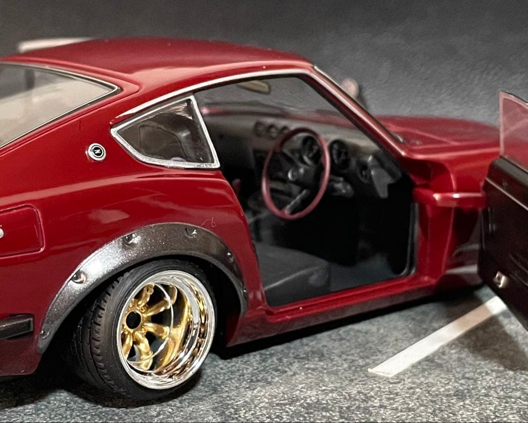 1/24 アシェット 国産名車 フェアレディ 240ZG 改造車 カスタム