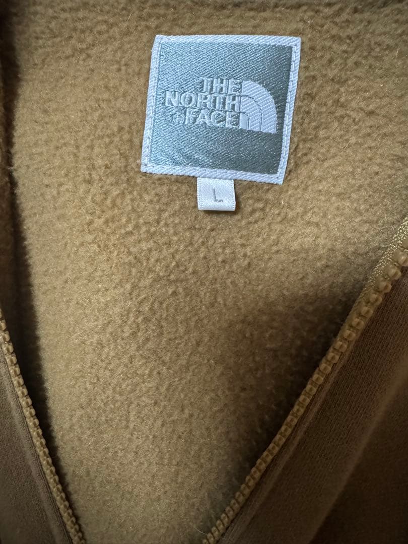 THE NORTH FACE ブラウン フード付きパーカー