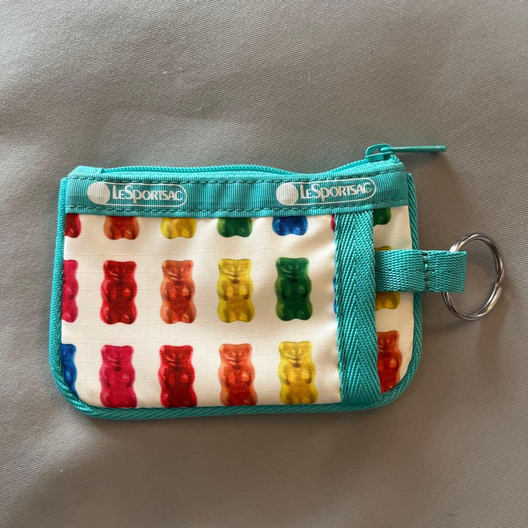 【完売品】レスポートサック×HARIBO キーカードホルダー　パスケース　レスポ