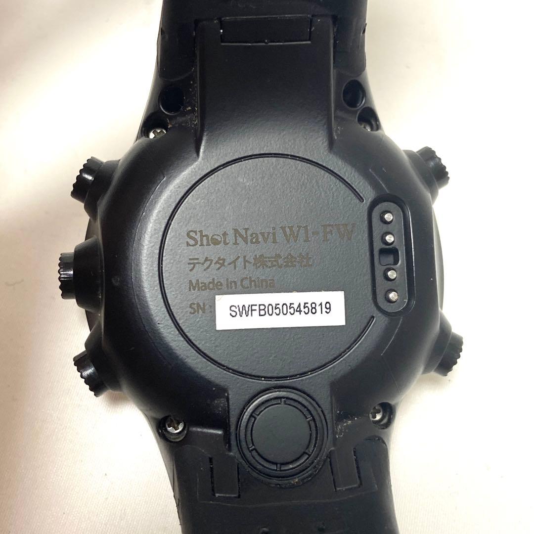 Shot Navi W1-FW ショットナビ GPS ゴルフウォッチ 動作品