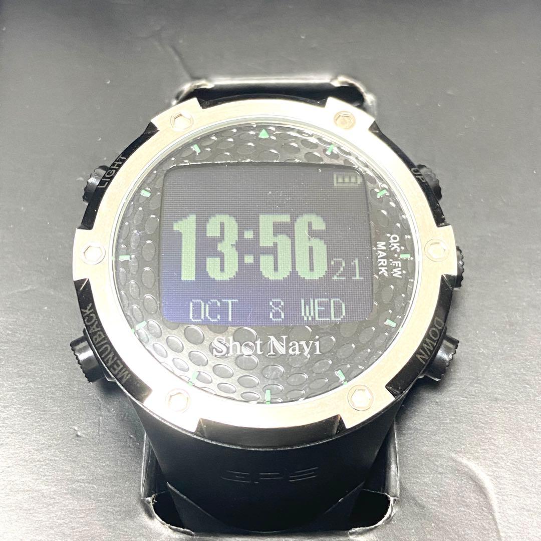 Shot Navi W1-FW ショットナビ GPS ゴルフウォッチ 動作品