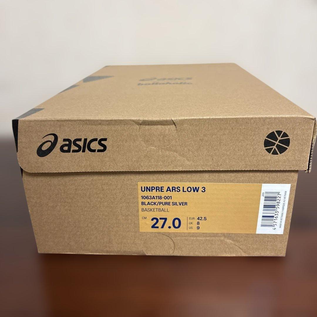 ASICS × ballaholic UNPRE ARS LOW 3 27cm