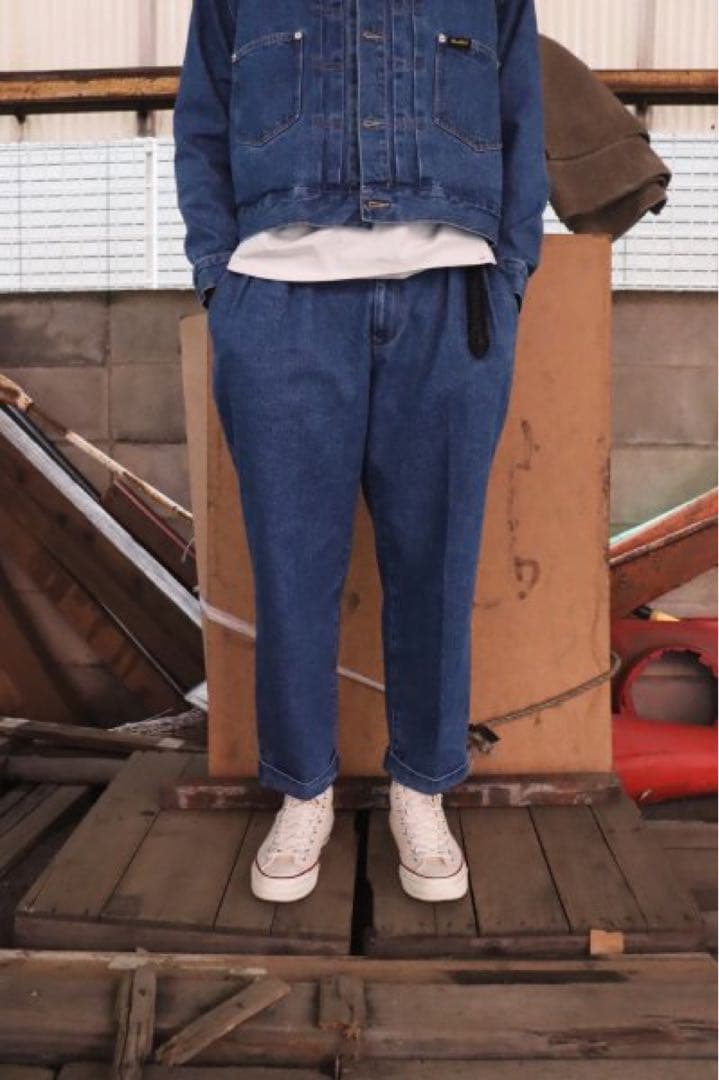 新品未使用　WOODBLOCK デニム　セットアップ