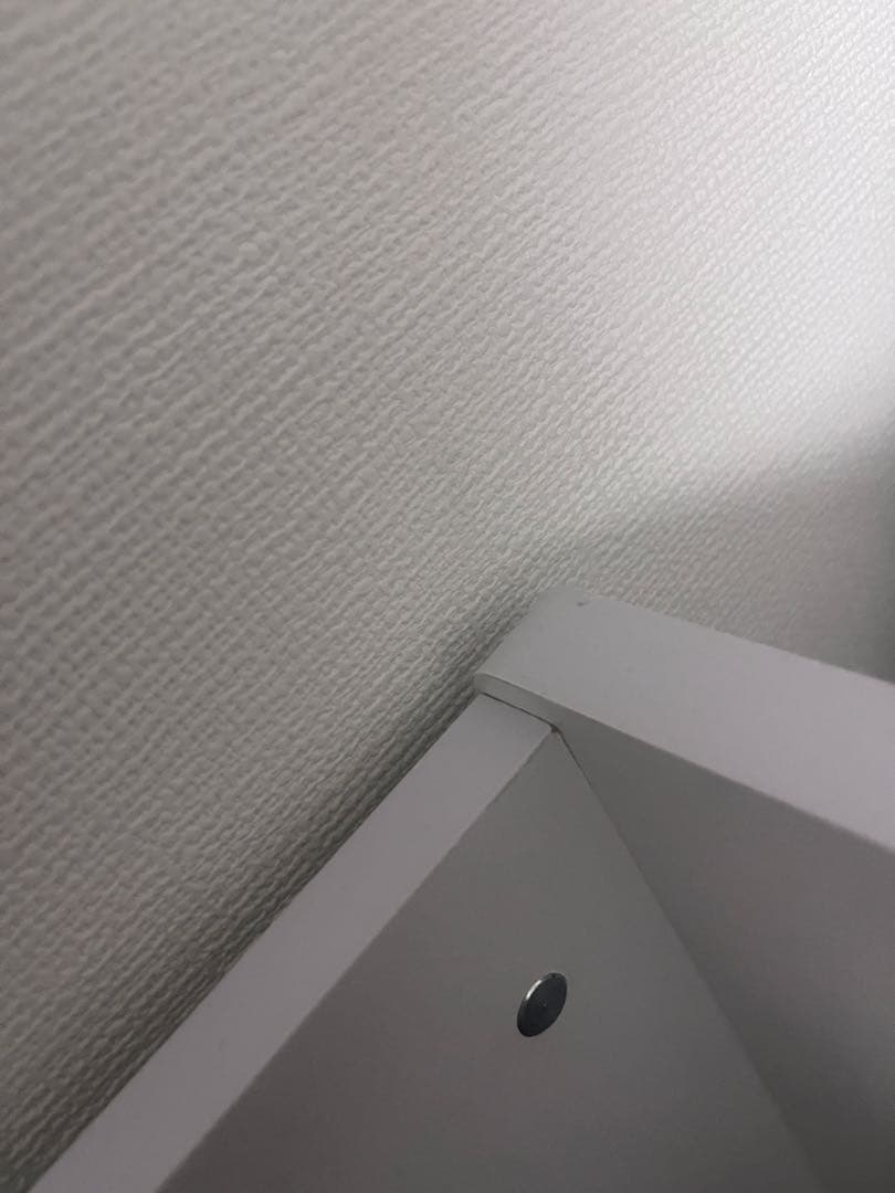 【解体済み】ホワイト ロフトベッド 木製 デスク付き