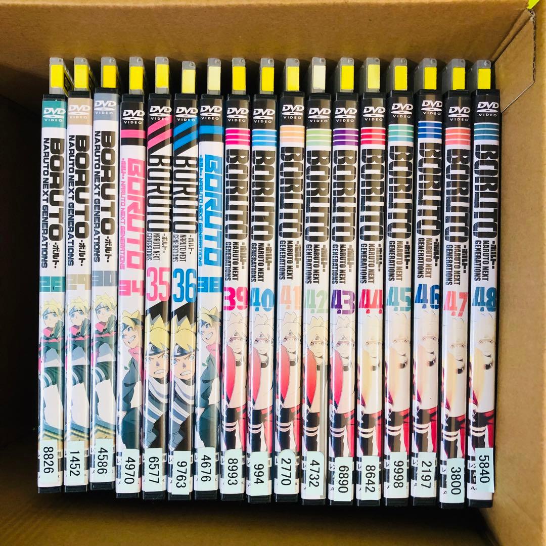 BORUTO　中古DVDセット　合計38枚セット　レンタル落ち　ボルト　ナルト