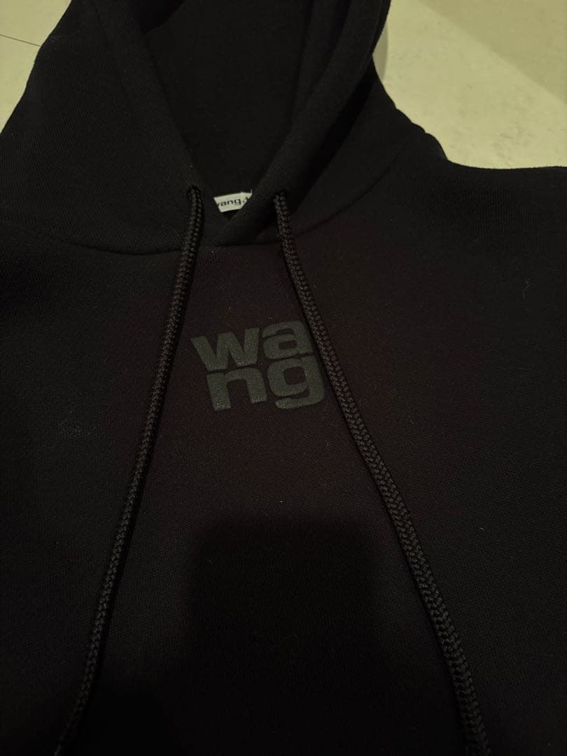 「666」alexanderwang ブラック パーカー