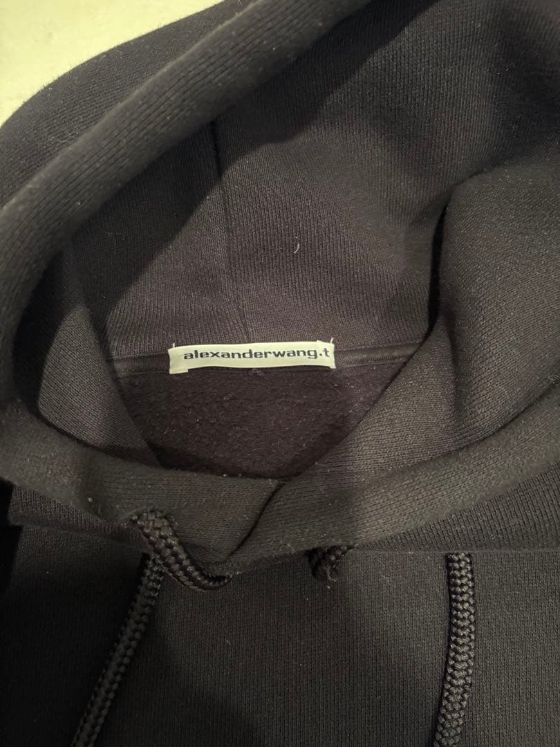 「666」alexanderwang ブラック パーカー