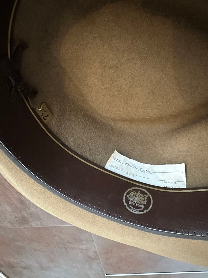 ゴールデンサイズ LLBean STETSON MOOSE 7 5/8