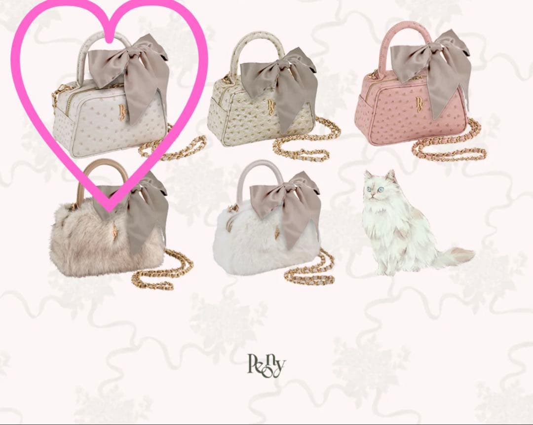 バッグ peony Noble secret phone bag OFF-White