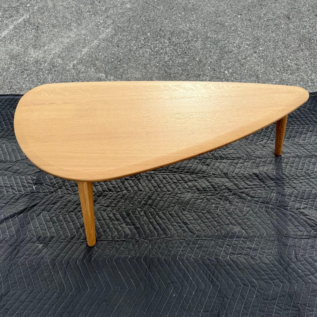 美品　ナガノインテリア　リアル　リビングテーブル LT017-8S
