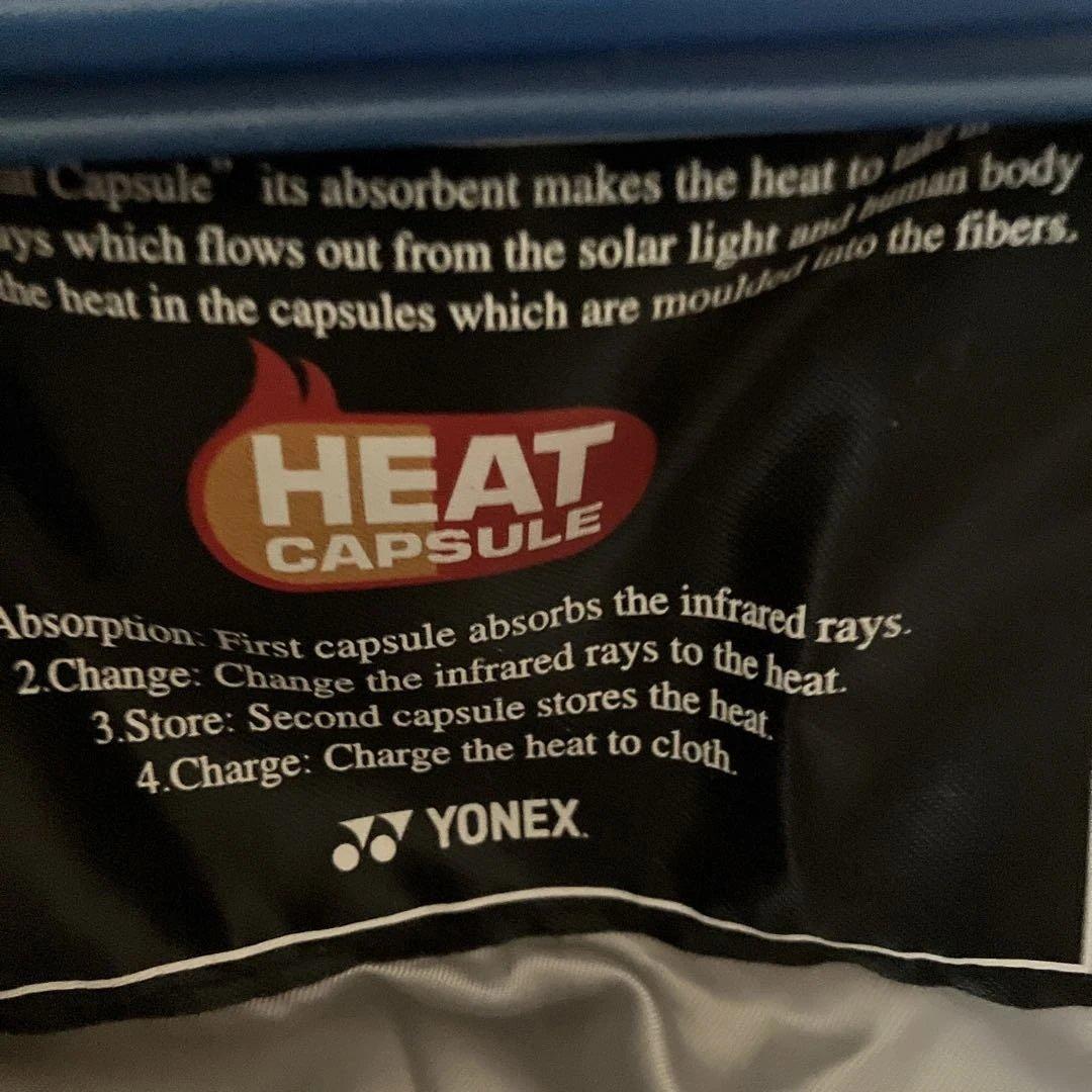 【お値下】YONEX　ベンチコート ヒートカプセル＊数回のみ着用 Lサイズ