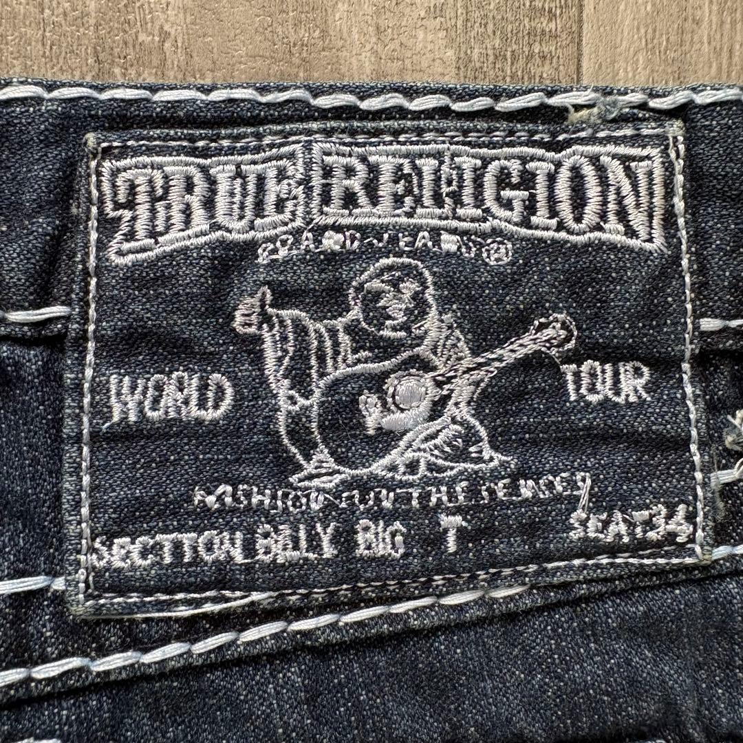 ⭐️SS級⭐️ TRUE RELIGION billy big t 白ステッチ　30