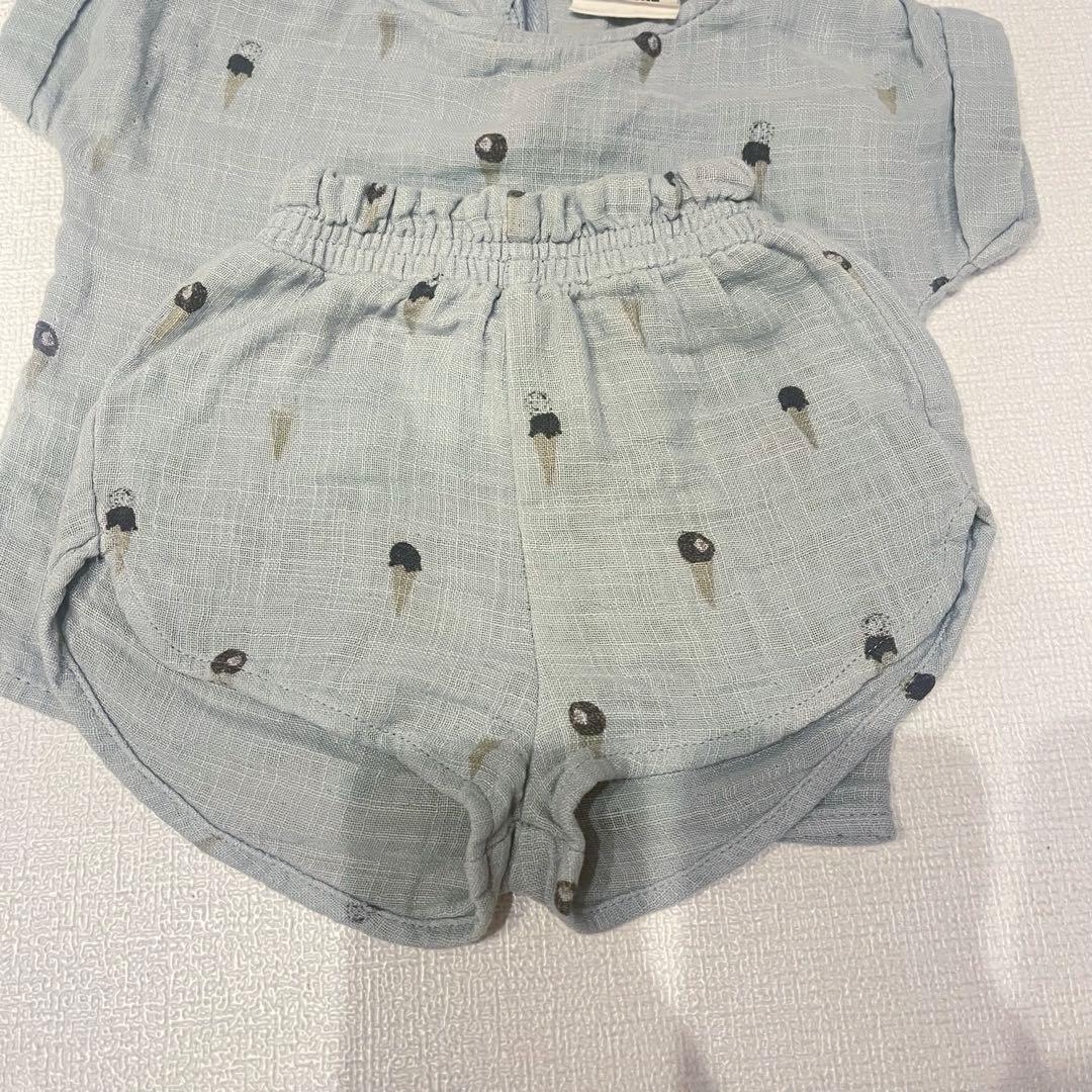 【着1回のみ】studio boheme アイス セットアップ 24m 美品