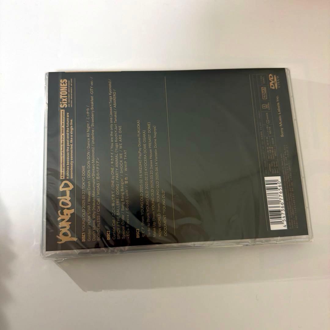 SIXTONES YOUNGOLD 3枚組