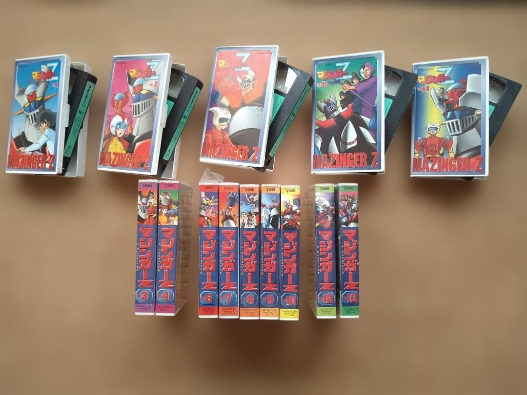 E*a様 マジンガーZ (Mazinger Z) VHS ビデオテープ　14本セ