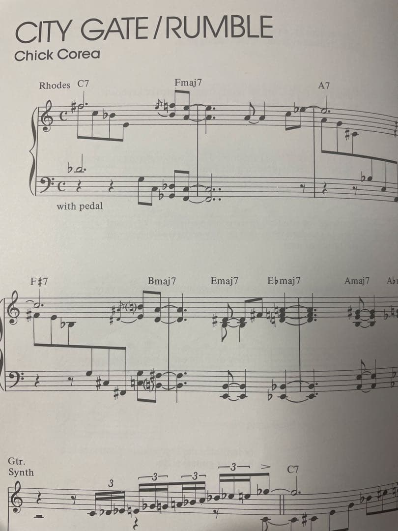 超レア　CHICK COREA ELEKTRIC BAND スコア　チックコリア
