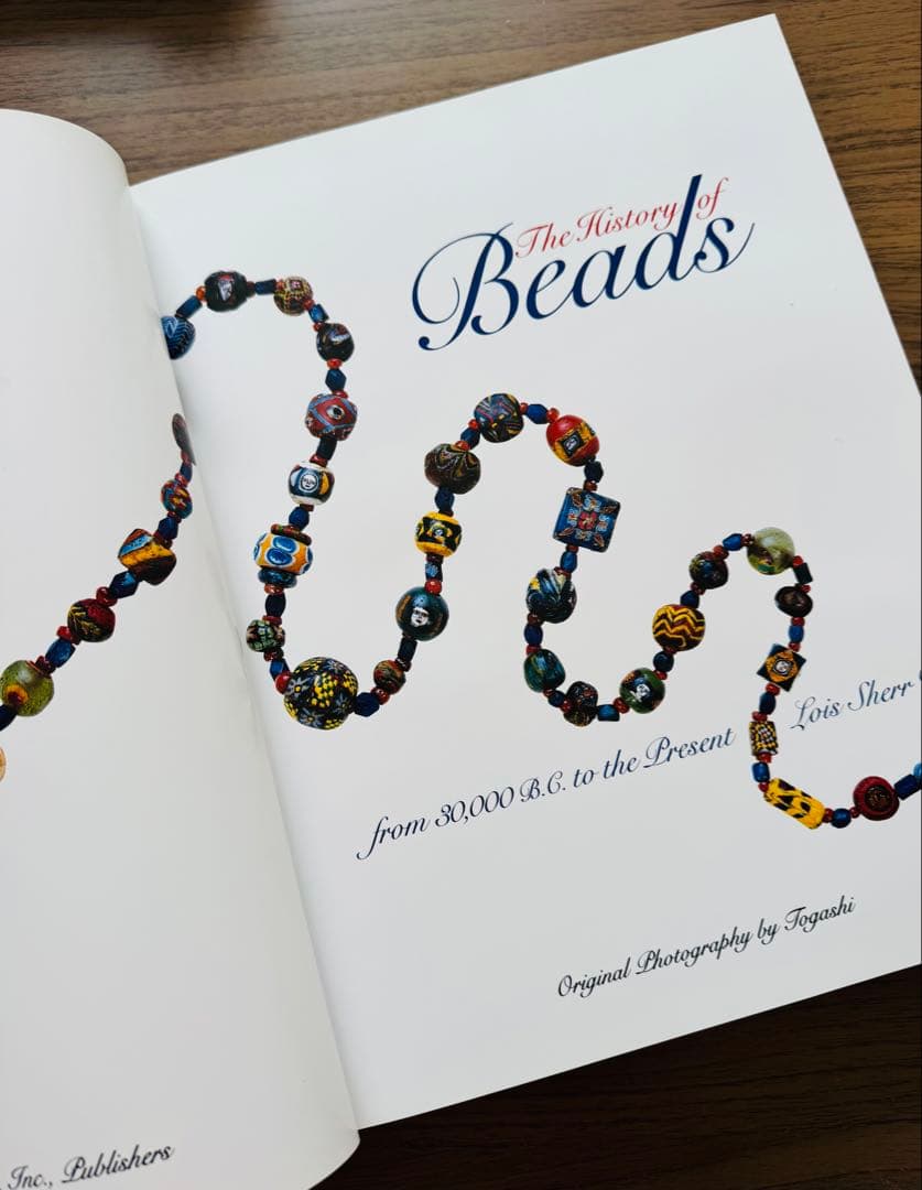 The History of Beads 洋書 ビーズの歴史 民族装身具資料集