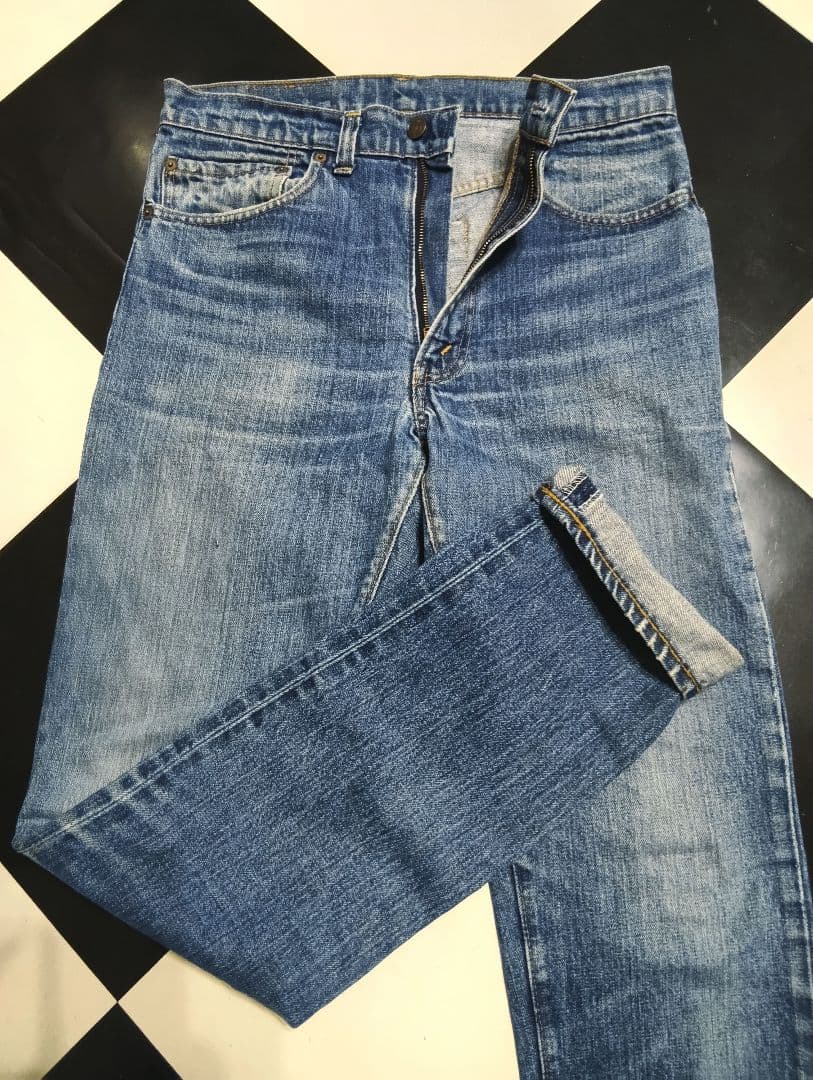 ボ*ー様 ヴィンテージ LEVI'S505 66後期Lucky Star工場(1
