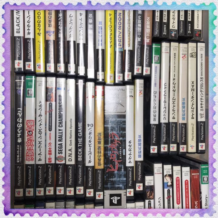 PS2 ソフト大量！58枚！バラ売り可能！⭐️