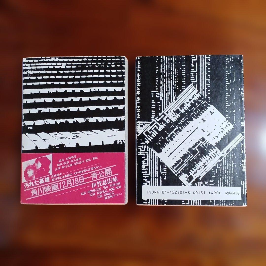 草柳大蔵角川文庫2冊セットです。