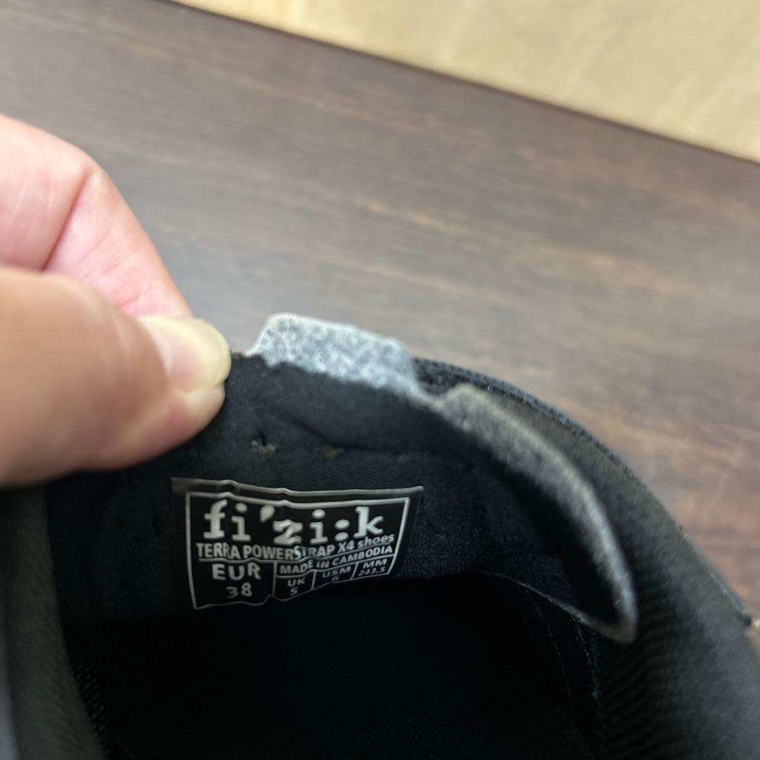【fi’zi:k TERRA POWERSTRAP X4】箱付きサイズ38