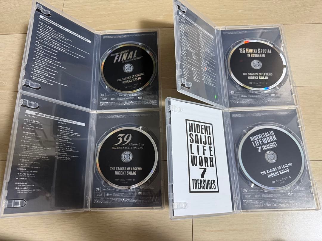 西城秀樹LEGEND DVD BOX9枚組
